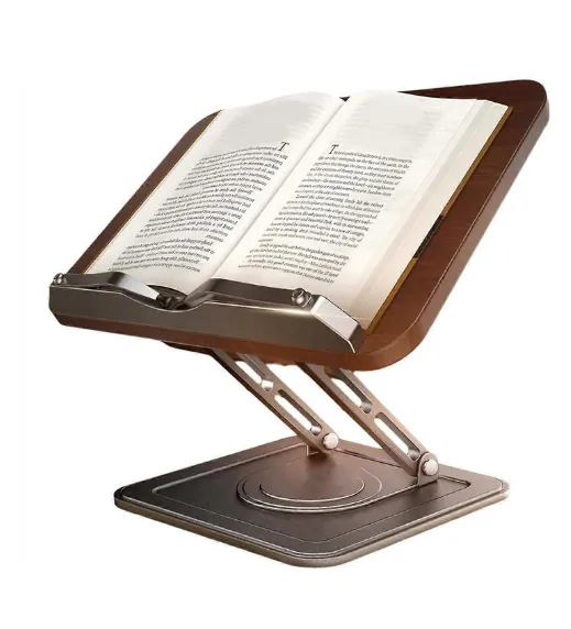 Adjustable Bamboo Book Stand